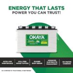 OKAYA PowerON OPSJT14048 110Ah Super Jumbo Tubular Advanced Battery for Home, Office & Shops | Robust & Compact Design | Extra Backup (XBD Technology) | 48 Months Total Warranty - Image 3