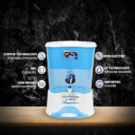 Water Purifier Captain Pure By Kapil Dev Xtra Pure Non-Electric Ultra Filtration (UF) Technology and Tourmaline Balls Gravity Based Water Purifier - 18 Liters - Image 2