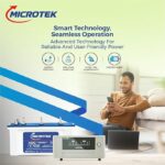 Microtek Inverter & Battery Combo | Energy Saver New 1025 (900VA) 12V Pure Digital Wave Inverter with M1502424JT 130Ah/12V Tall Tubular Battery | Smart Power Backup for Home, Office & Shops - Image 2