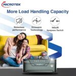 Microtek Smart Hybrid 875 Digital & Sinewave Technologies 725VA/580 Watts Inverter, Supports 1 Battery with 3-Year Onsite Warranty for Home, Office & Shops - Image 2