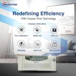 Microtek Super Power 900 Pure Sinewave 800VA/12V Inverter, Support 1 Battery with 2 Year Warranty for Home, Office & Shops - Image 4
