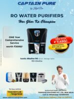 Captain Pure Iconic RO Water Purifier + Alkaline, 12 Ltr Capacity - Image 2