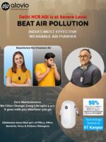 Atovio Pebble- India's Most Effective Wearable Air Purifier (Blush Pink) - Image 3