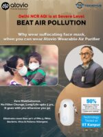 Atovio Pebble- India's Most Effective Wearable Air Purifier (Blush Pink) - Image 4