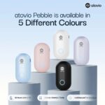 Atovio Pebble- India's Most Effective Wearable Air Purifier (Moonlight Black) - Image 4