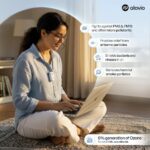 Atovio Pebble- India's Most Effective Wearable Air Purifier (Moonlight Black) - Image 2