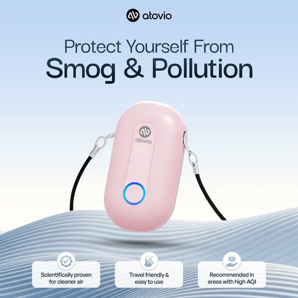 WhatsApp Image 2026-09-28 at 12.42.25 PM Atovio Pebble- India's Most Effective Wearable Air Purifier (Blush Pink) - Image 1
