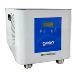 Geon GELITHIUM, 1250 VA Pure Sine Wave Inverter Integrated with 1280Wh Lithium-Ion Battery for Home, Office & Shop, 100 Ah, Long backup equivalent of 160 Ah, With wheels, Intelli BMS, 5 yrs warranty