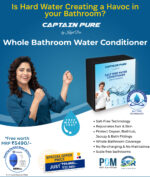 Captain Pure’s Salt Free Water Conditioner for Whole Bathroom - Image 3