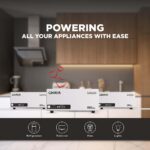 Okaya ATSW 1700 Inverter for Home, Office & Shops | 1450VA/12V Pure Sinewave | Reliable Power Backup | Supports 1 Inverter Battery | LED Display | Fast Charging | with 36 Months Warranty - Image 8