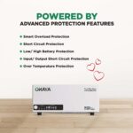 Okaya ATSW 1900 Inverter for Home, Office & Shops | 1650VA/24V Pure Sinewave | Reliable Power Backup | Supports 2 Inverter Battery | LED Display | Fast Charging | with 36 Months Warranty - Image 6